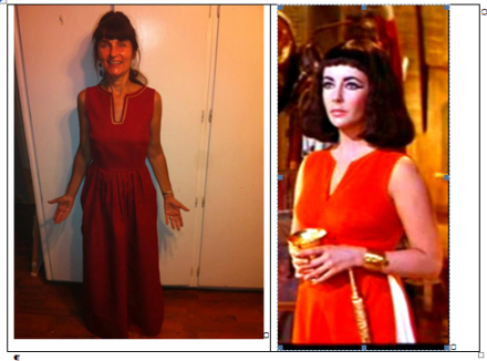 Cleopatra Red Dress